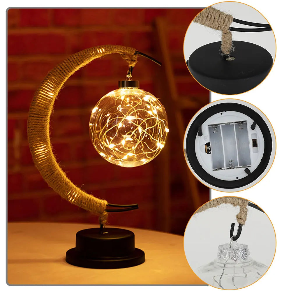 Radiance Crescent Lamp