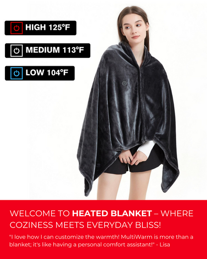 LuxPro™️ Electric Heated Blanket Buy 2 get 15% 🔥