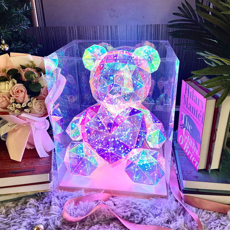 Starry Hug LED Galaxy Bear