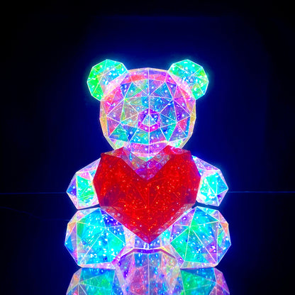 Starry Hug LED Galaxy Bear